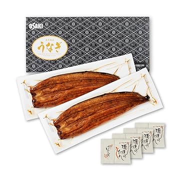 Amazon.co.jp: おおさきうなぎ 鹿児島県産 うなぎ長蒲焼 2尾 計
